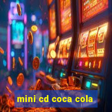 mini cd coca cola